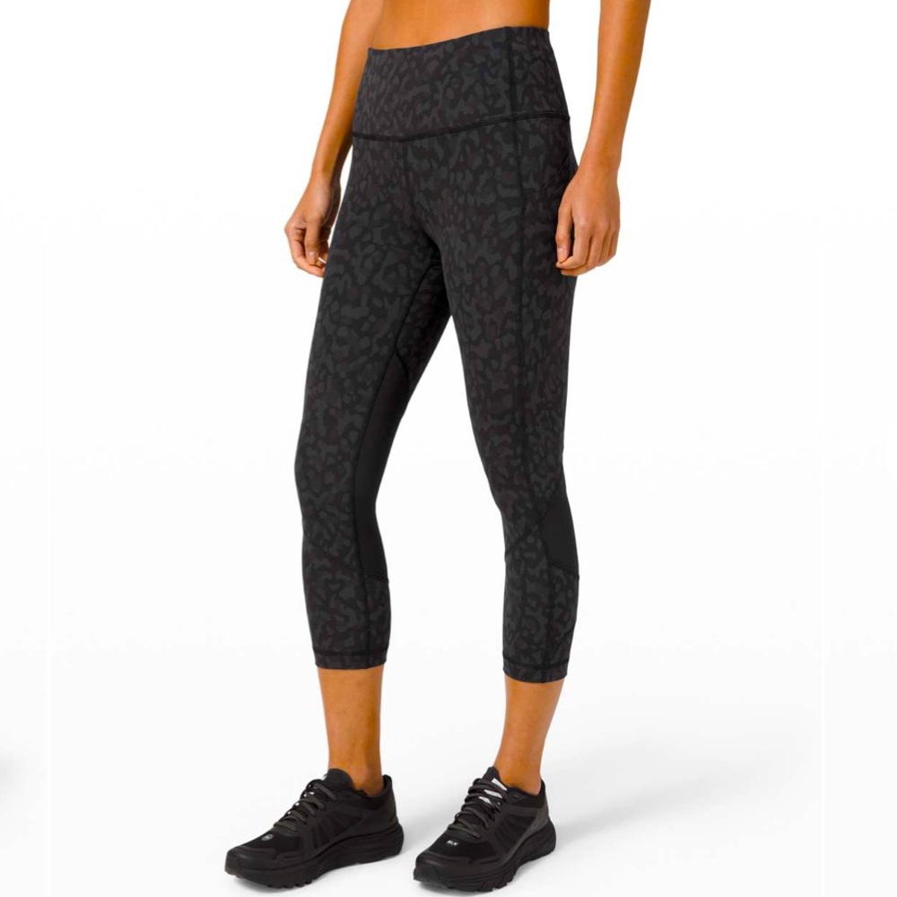 Lululemon Pace Rival High-Rise Crop 22” athletic yoga training Leggings 4